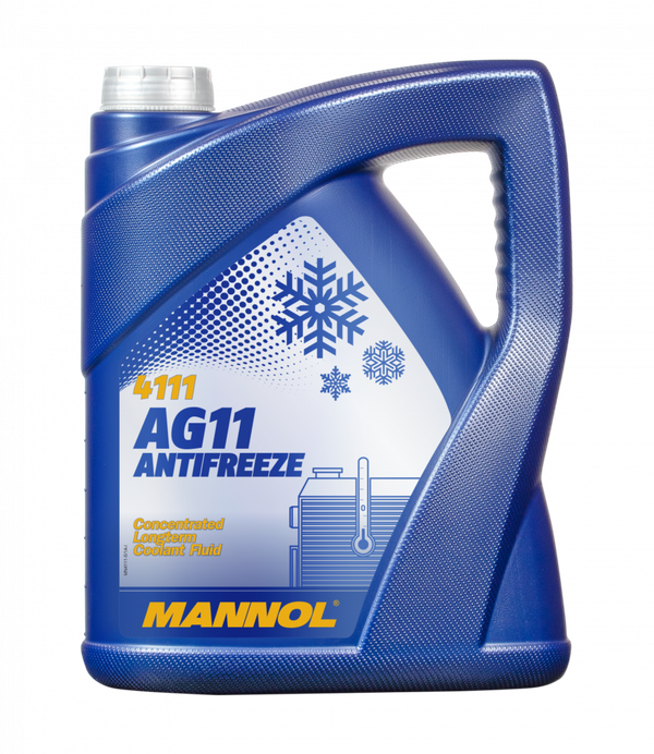 Antigel MANNOL Longterm Antifreeze AG11 Cooler concentré bleu