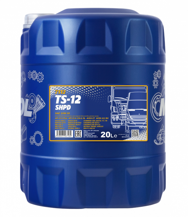 MANNOL 7112 TS-12 SHPD 10W-30 20 litres